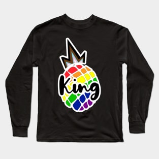 Pride'n'apple Rainbow King ! Long Sleeve T-Shirt